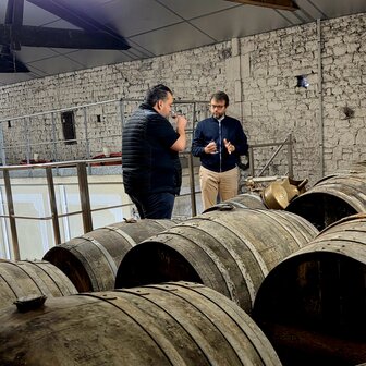 Gastronomic waves ed. #3 met cognac FRANCOIS VOYER &amp; Chef zonder restaurant: Inge Lanckacker (full experience + fles) 