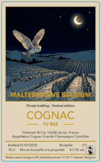 cognac #Founders Reserve (TV RES GC) - Malternative Belgium (Delamain) - 41,7% 70cl 