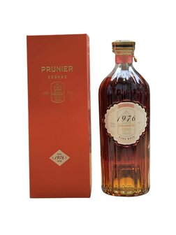 cognac Prunier vintage 1976 - 59,4% Fins Bois 70cl