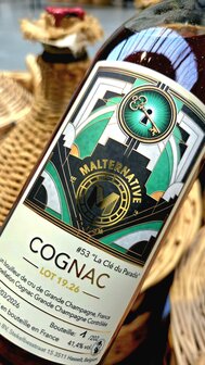 cognac #53 "La Cl&eacute; du Paradis" (Lot 19.26 GC) - Malternative Belgium - 41,4% - 3cl sample