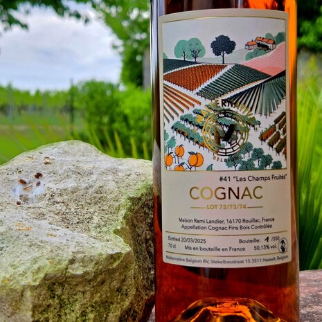 cognac #41 "Les Champs Fruités" (Lot 72/73/74 FB) - Malternative Belgium (Remi Landier) - 50,13% 70cl