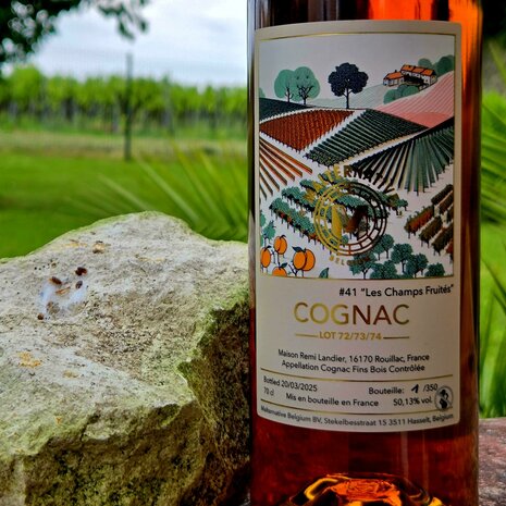 cognac #41 "Les Champs Fruités" (Lot 72/73/74 FB) - Malternative Belgium (Remi Landier) - 50,13% 3cl