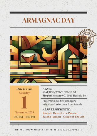 Armagnac-dag 01/11/25 @ Malternative Belgium