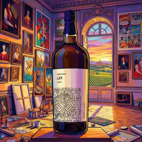 armagnac GOTA LRV - 2001 23y - 51,8% #82 - grape of the art - 70cl 