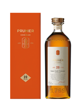cognac Prunier 20Y - 43% Grande Champagne 70cl